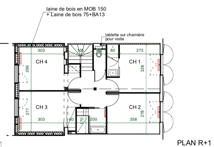 MAISON P : R+1 PROJET