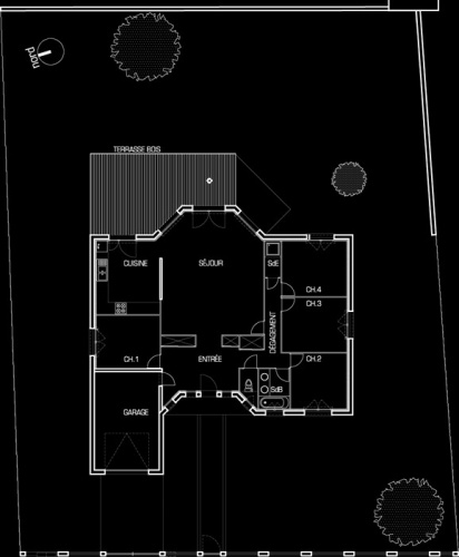 Extension d'une maison pavillonnaire : LBDR_plan ex